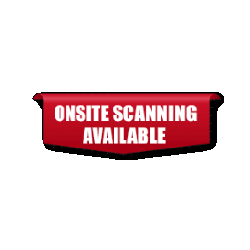 onsite scanning available